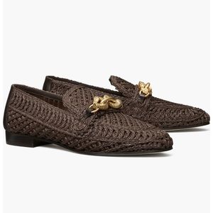 NEW Tory Burch Jessa Raffia Loafer Size 7